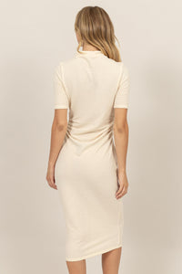 Simplistic Sophistication Midi Dress - Ivory