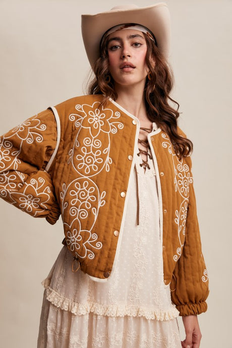 Camila Embroidered Jacket