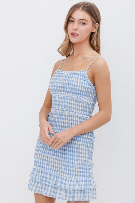 Sweet Summer Dress - Blue