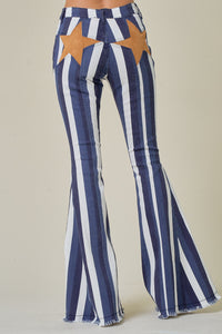 Curvy Capella Star Bell Bottoms