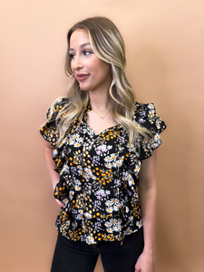 Betsy Floral Top