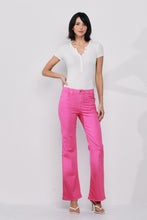 Posh Pink Slim Bootcut