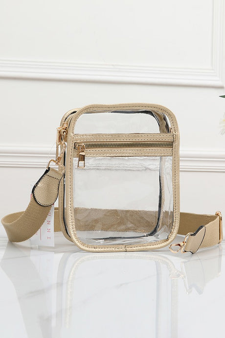 Clear Cross Mini Bags