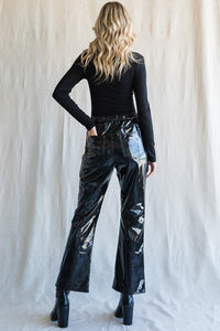 Living for the Night Patent Leather Pant