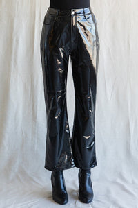 Living for the Night Patent Leather Pant
