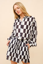 Just a Girl Checkered Set