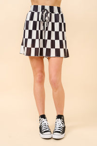 Just a Girl Checkered Set