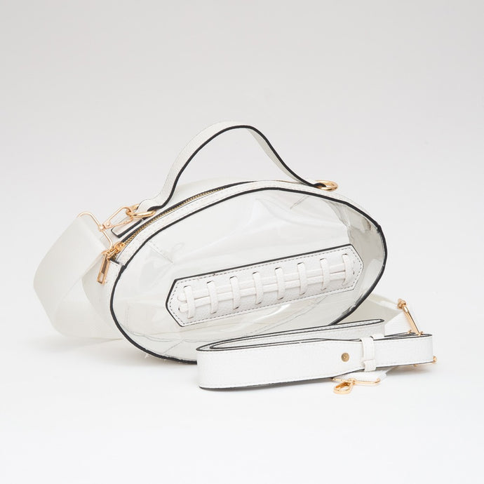 Football Clear Crossbody Bag