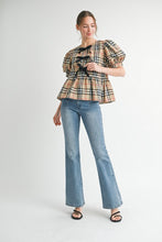 Bailey Bow Peplum Top