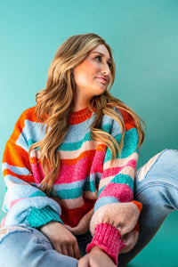 Izzy Striped Sweater