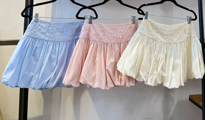 Bella Blanc Bubble Skirt