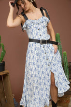 Heading West Maxi Button Down Dress