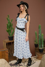 Heading West Maxi Button Down Dress