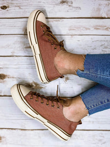 Driana In Rust- Slip On Sneaker
