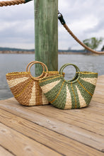 Woven Straw Tote Bag