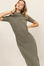 Simplistic Sophistication Midi Dress - Olive