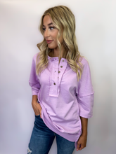 Camilla Oversized Top in Lavender