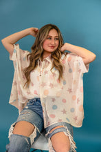 Sheena Sheer Button Down