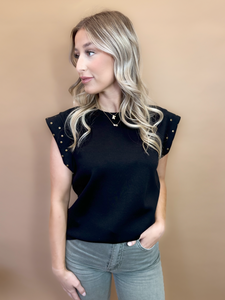 Ember Studded Top