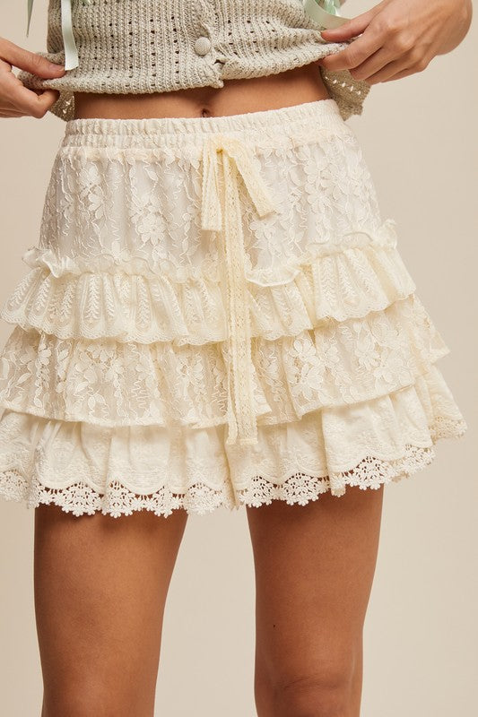 Layla Lace Shorts