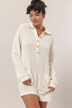 Kamille Kozy Romper - Ivory