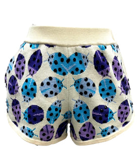 Beige Rainbow Lady Bug Short