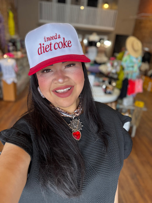Diet Coke Embroidered hat