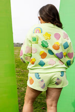 Neon Green Lucky Charm Icon Short - Queen of Sparkles