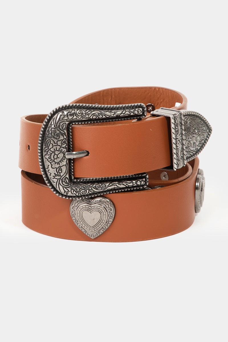 Corazon Western Belt - Brown