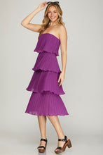 Petunia Purple Tier Dress