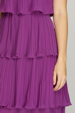 Petunia Purple Tier Dress