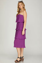 Petunia Purple Tier Dress