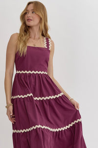 Rachel Ric Rac Midi Dress