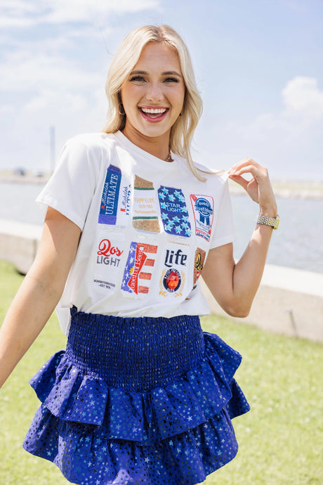 Red, White & Beer Tee