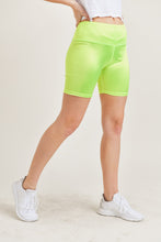 Neon Night Biker Short