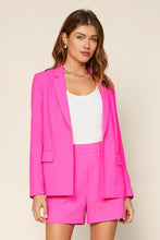 Neon Pink Blazer