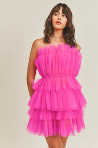 To-tulle Perfection Dress - Pink