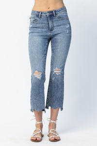Cropped Bootcut Jean - Curvy
