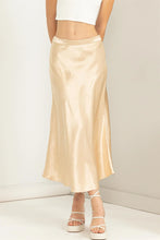 Popping Champagne Midi Skirt