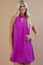 Penelope Purple Knot Dress