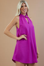 Penelope Purple Knot Dress